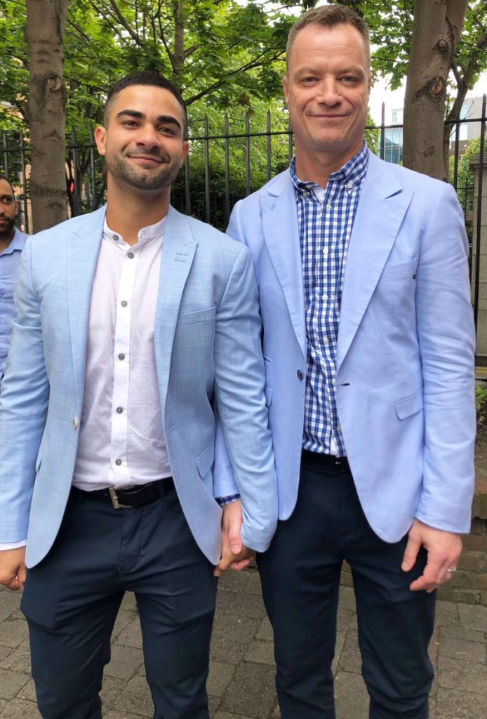 Rory O'Neill and husband Anderson Cabrera