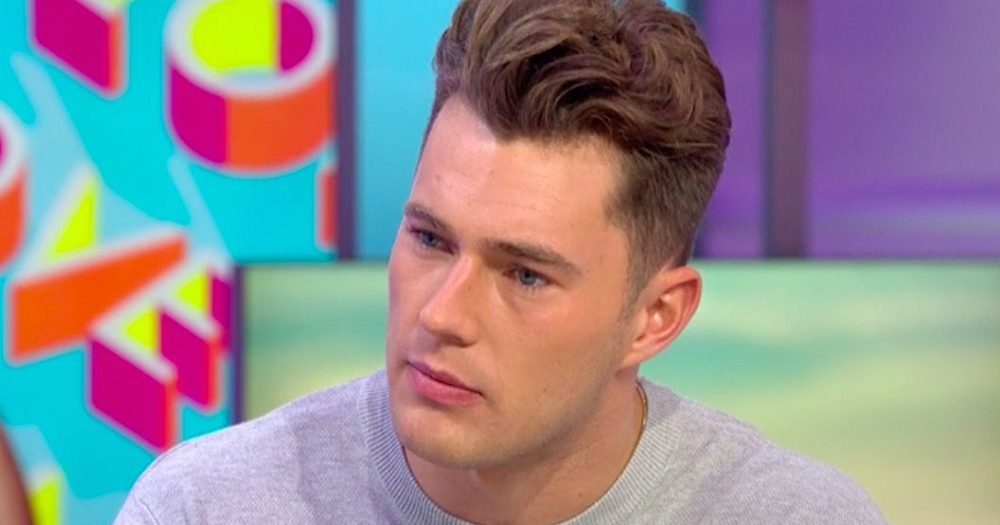 Curtis Pritchard during the Good Morning Britain interview.