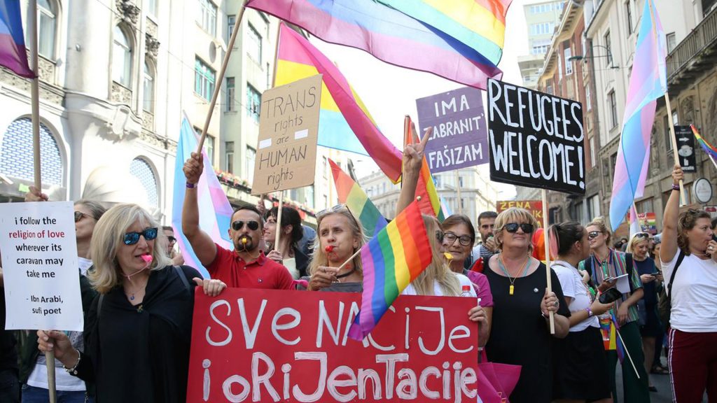 Bosnia Pride parade