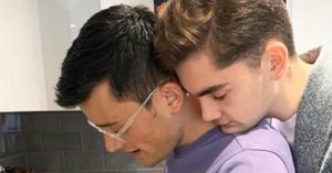 Great British Bake Off contestants Michael Chakraverty and Henry Bird