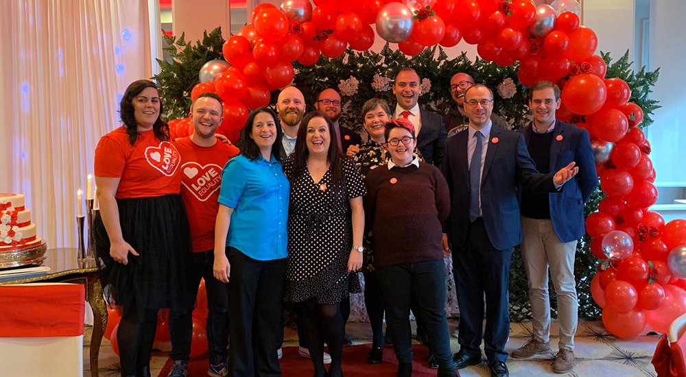 Belfast campiagners equal marriage