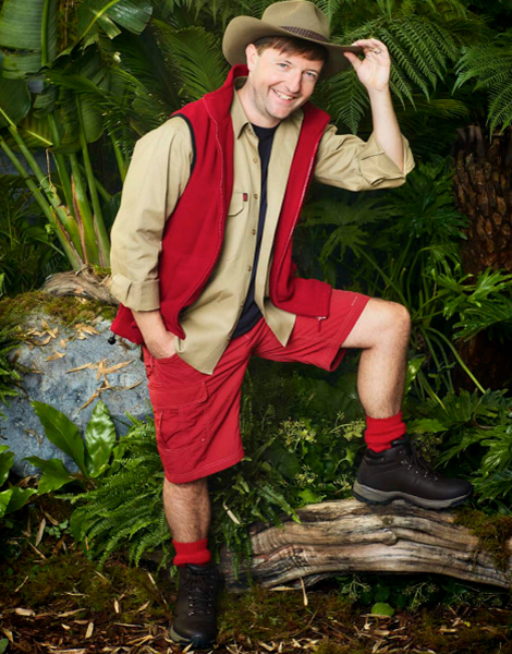 Andrew Maxwell appearing on ITV’s “I’m A Celebrity... Get Me Out Of Here!”