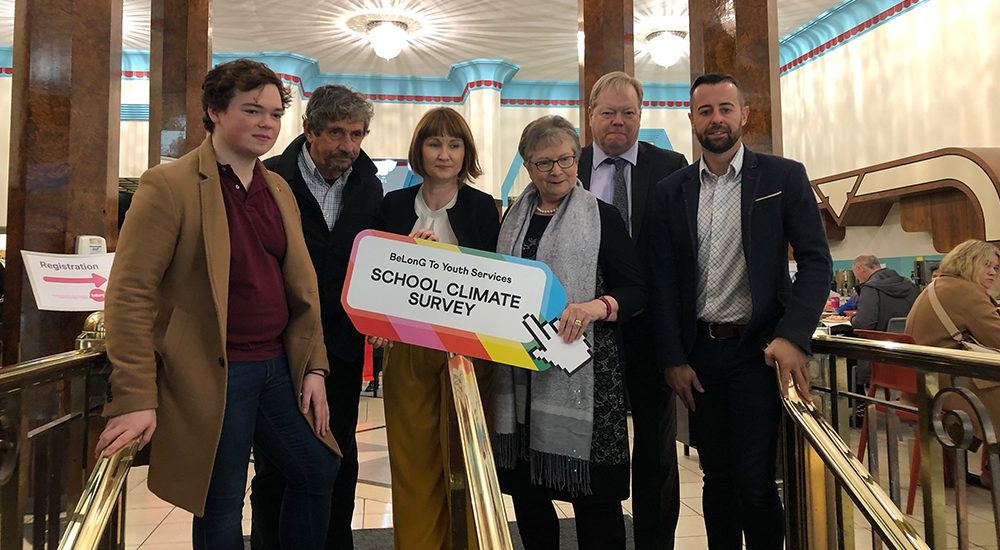 Students writing in notebooks in class. Irish LGBT+ students have reported that they feel unsafe in school according to new survey findings.