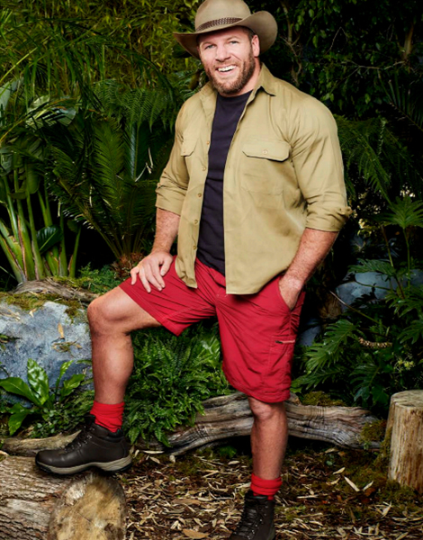 James Haskell appearing on ITV’s “I’m A Celebrity... Get Me Out Of Here!”