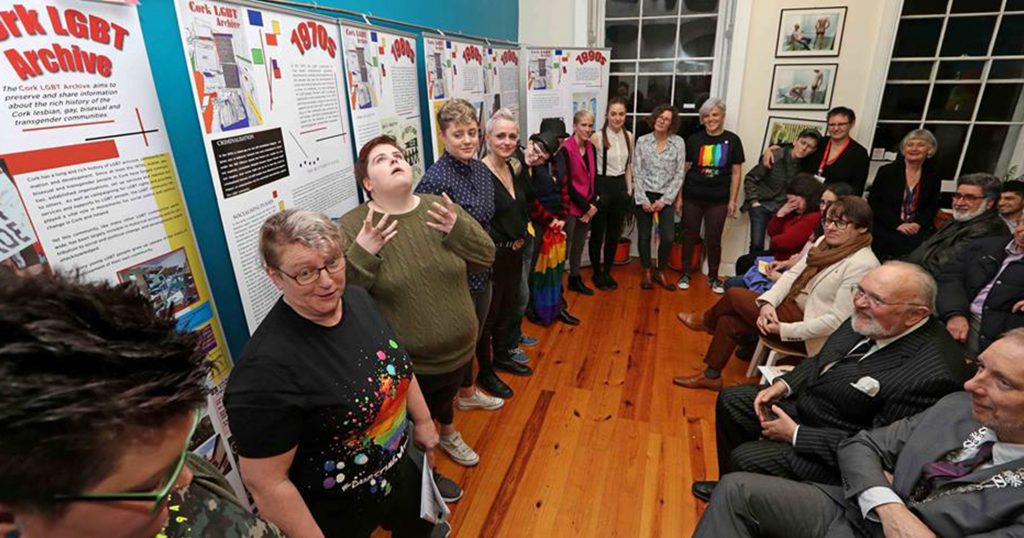 LINC Drama Group performing at the 2019 Cork Outing the Past Festival