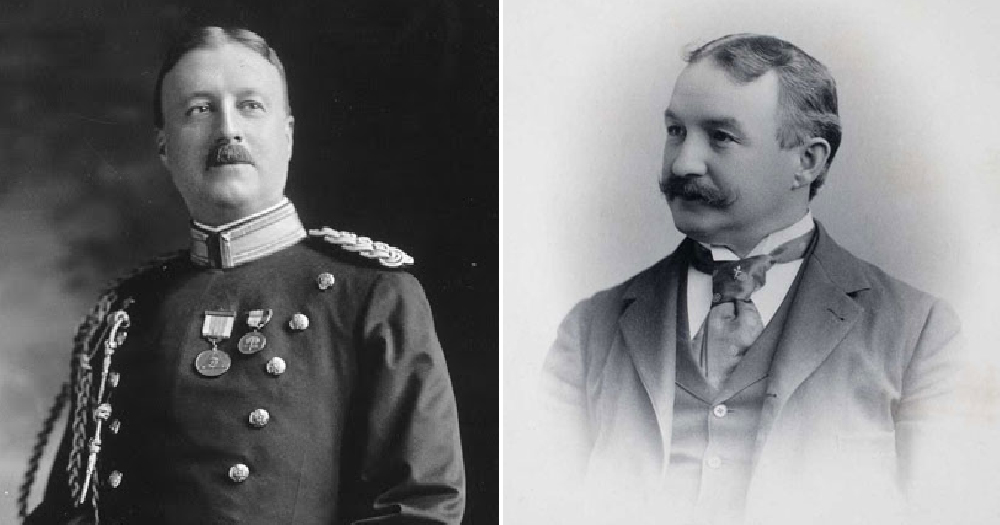 Titanic passengers Major Archibald Willingham Butt and Francis Millet
