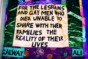 A patch from a quilt