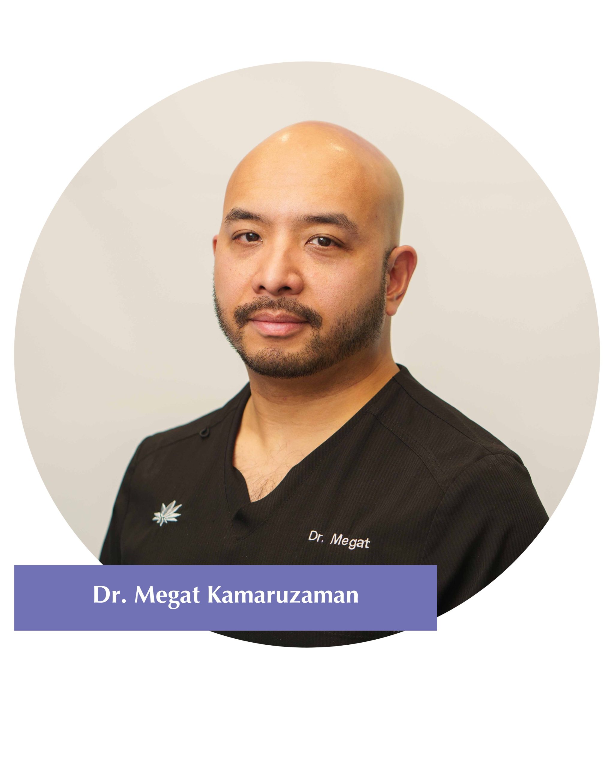 Headshot of Dr Megat Kamarzaman.