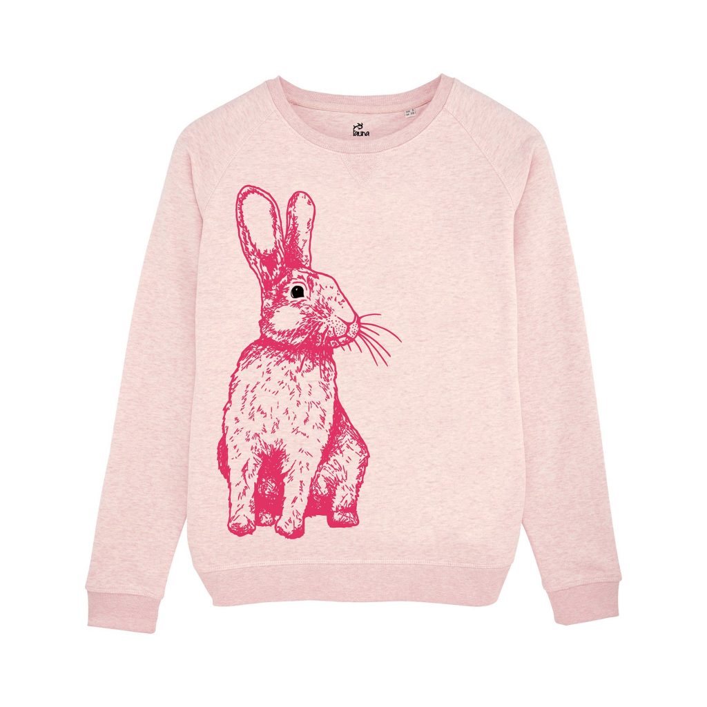 Little ones Gift Guide: Pink bunny jumper