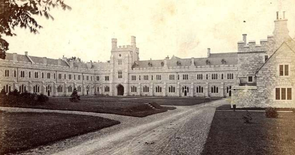 ancient LGBTQ+ history old photo of cork university, mapping LGBTQ+ university