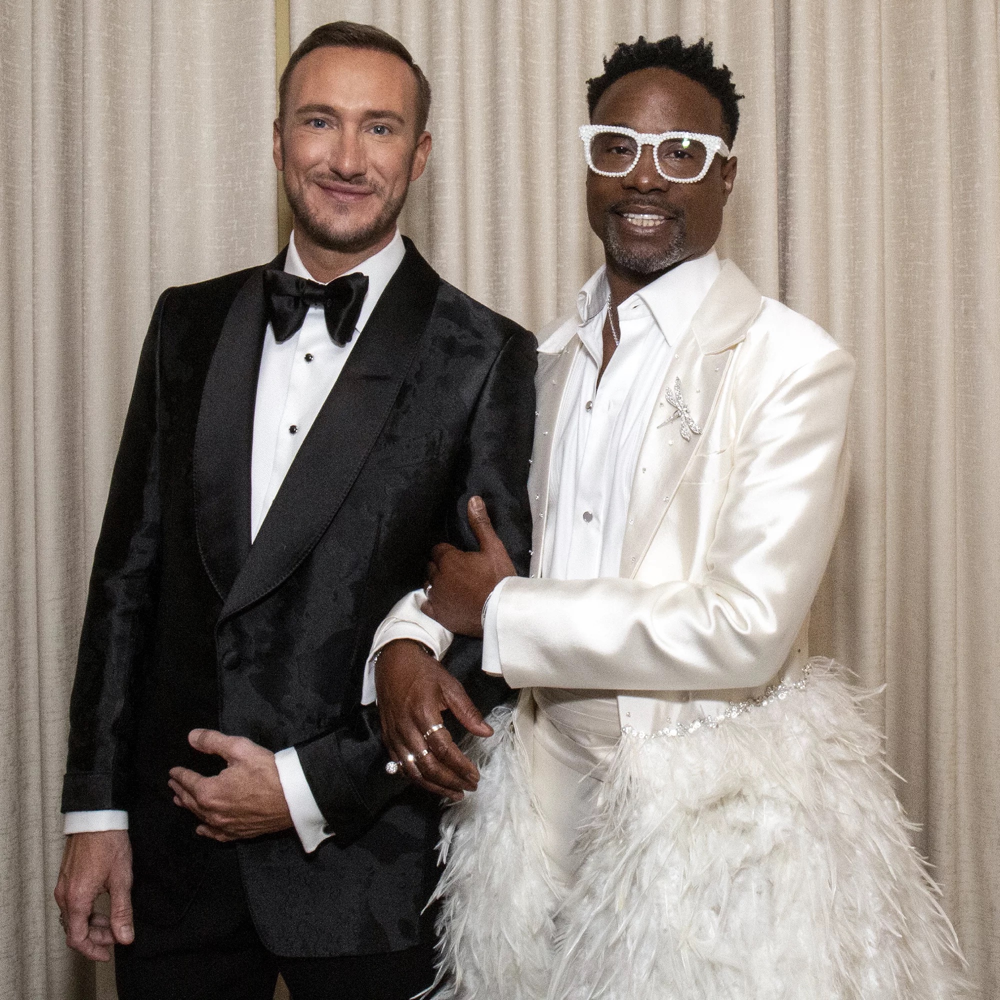 billy porter and adam smith, couples in show business
