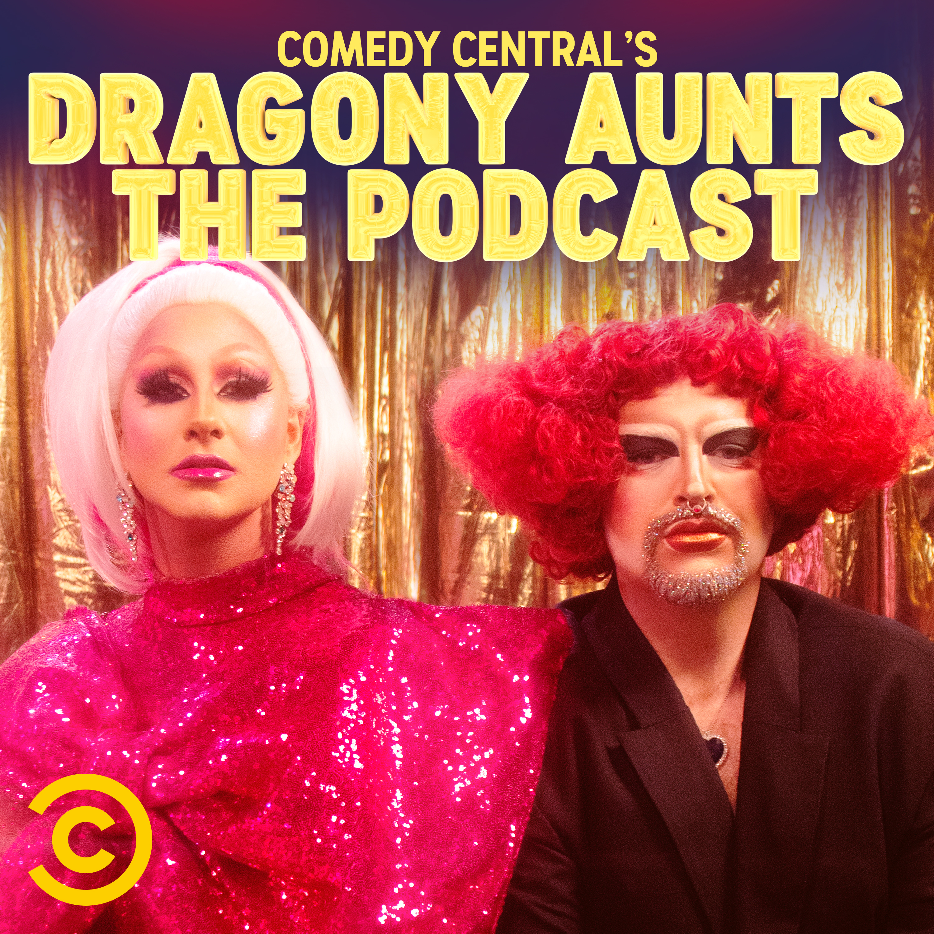 Dragony Aunts: The Podcast Poster