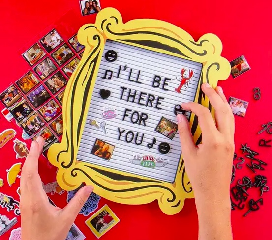 friends letter board, last minute gifts