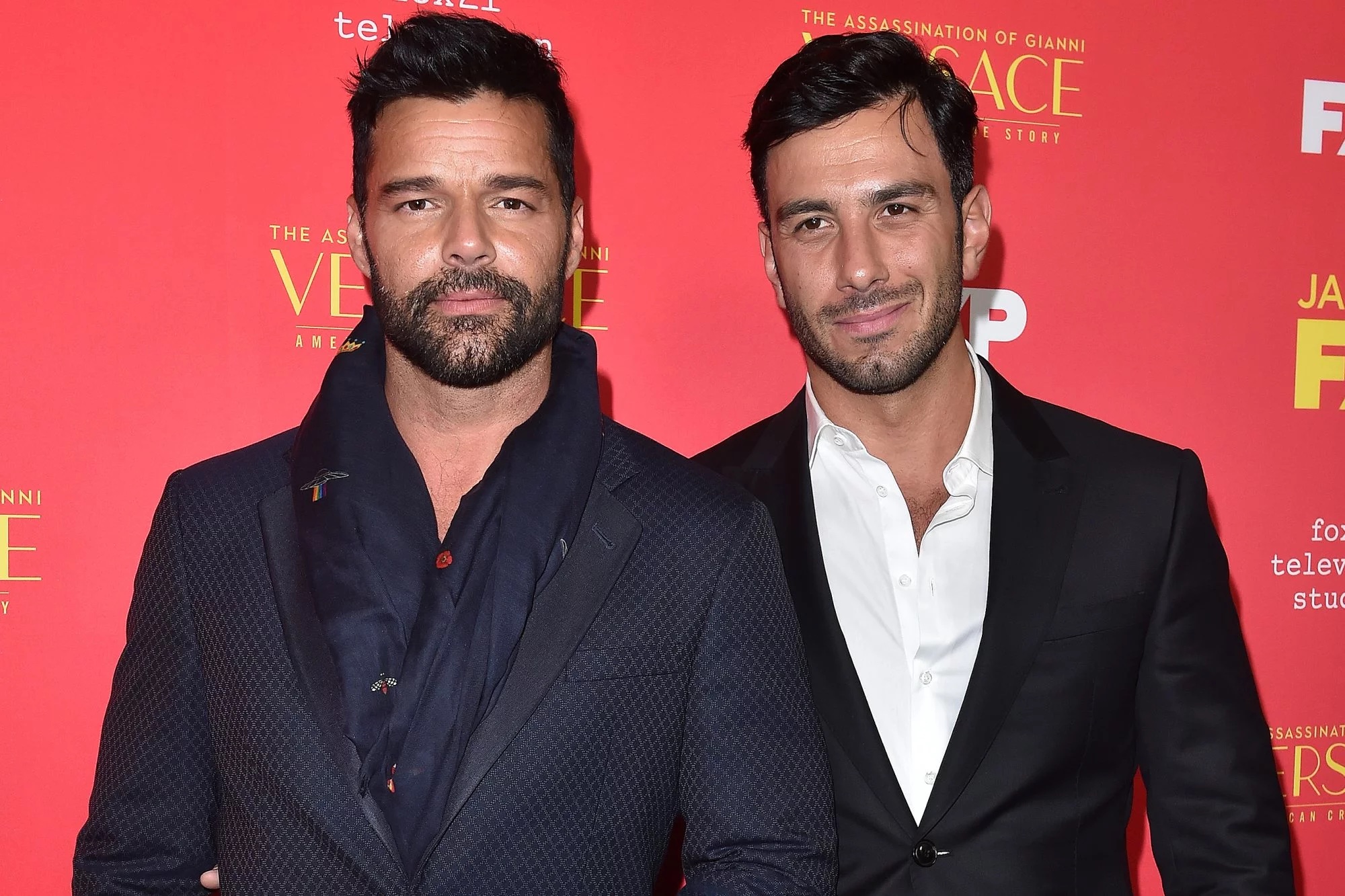 ricky martin and jwan yosef, power couples in show business