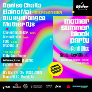 Image of Mother Summer Block Party Line up