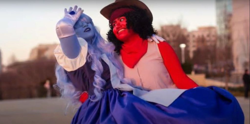 Couples' costumes ideas: Ruby and Sapphire