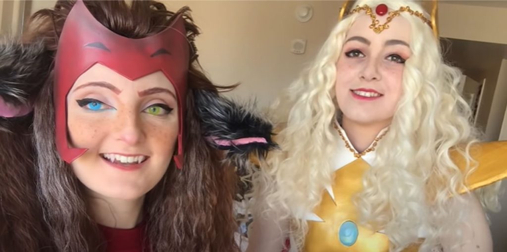 Couples' costumes ideas: Catra and She-Ra