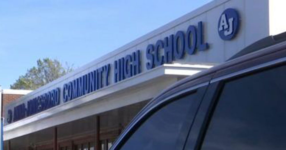 Anna-Jonesboro Community High School, where the Anti-Queer Association was formed