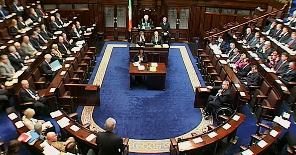Inside the House of the Oireachtas, home of the Irish justice system