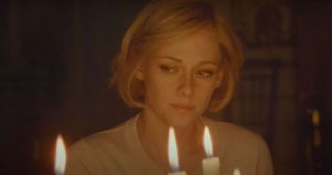 Still of Kristen Stewart as Diana in Spencer