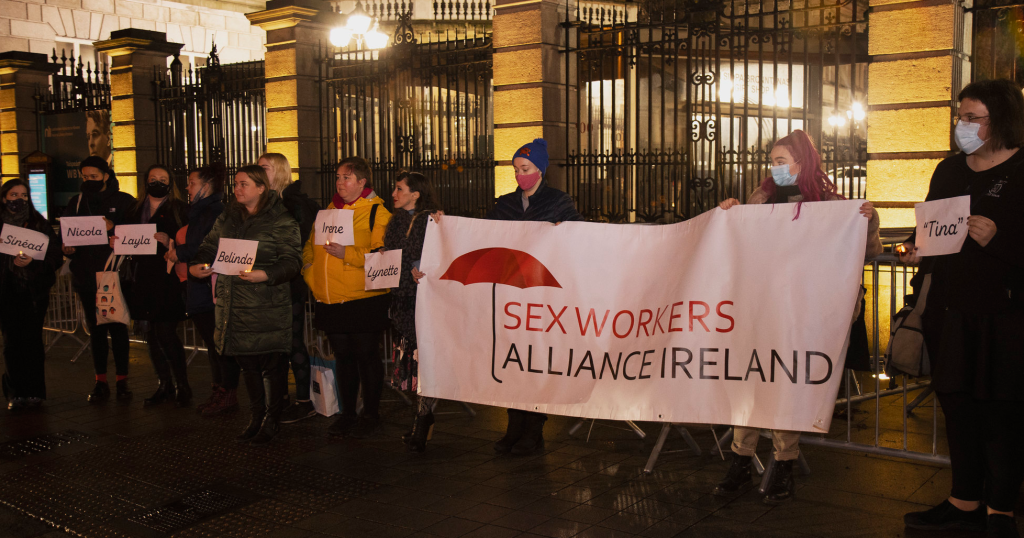 SWAI gather as they will on December 17 to mark International Day to Eliminate Violence Against Sex Workers.
