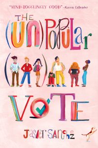 Artwork for queer book 'The [Un]Popular Vote' by Jasper Sanchez