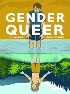 Book cover of Gender Queer by Maia Kobabe.