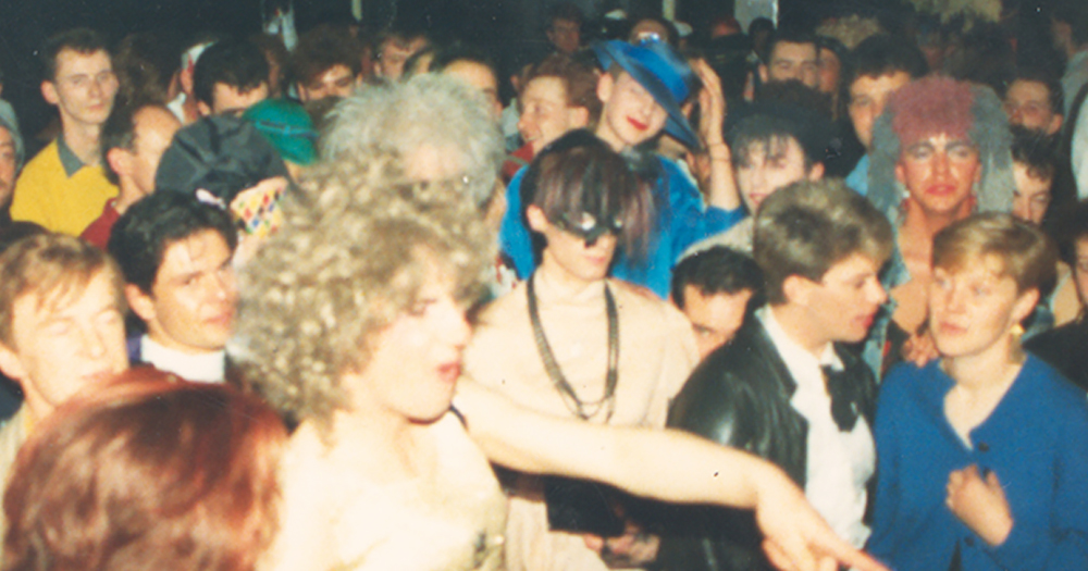 Bea;taine announce host of events to remember Flikkers. The photograph of party goers at Flikkers night club in the 1980s