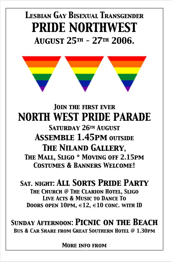NW Pride Flyer 2006