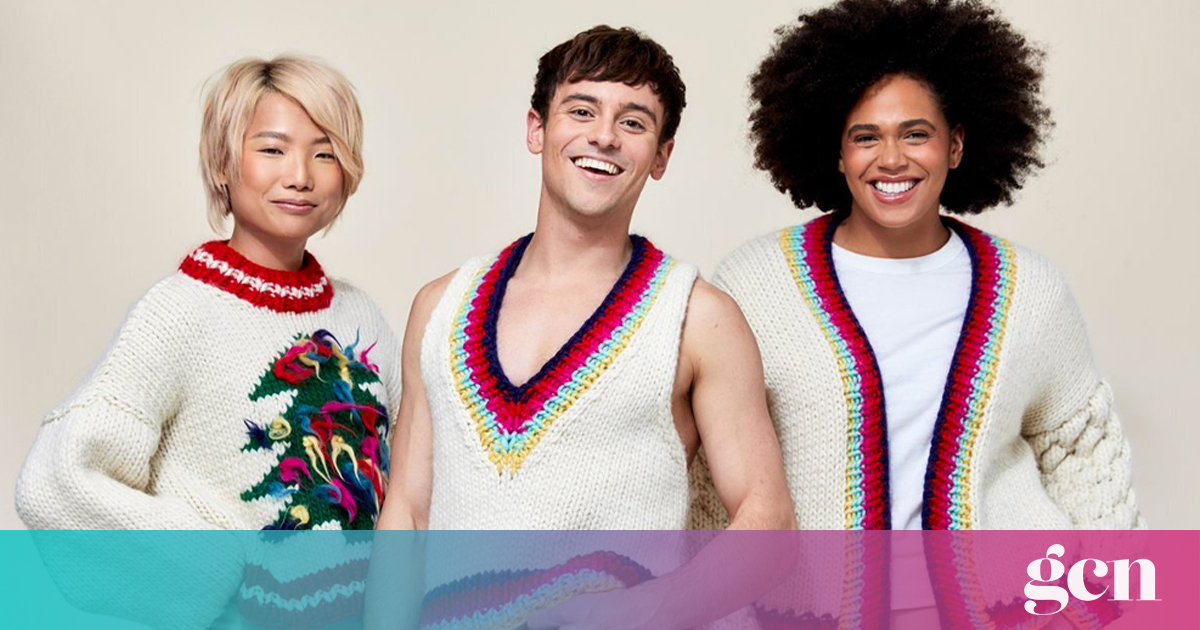 Tom Daley knitting range now on sale in John Lewis • GCN