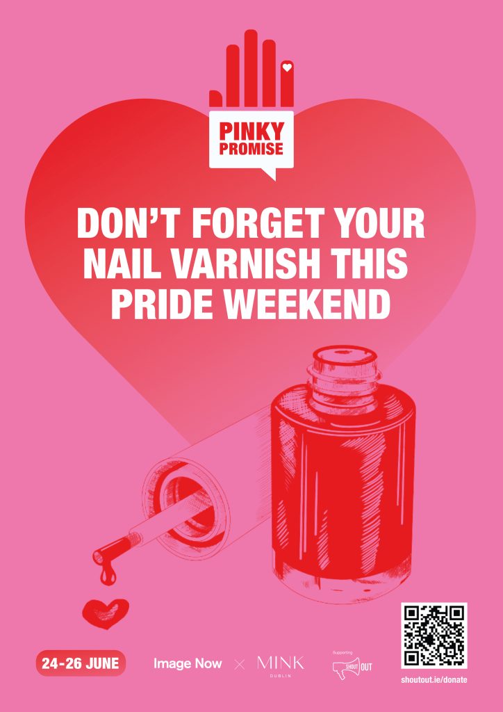 A promotional image for the Pinky Promise campaign.