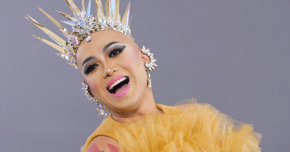 Image of drag queen Ongina.