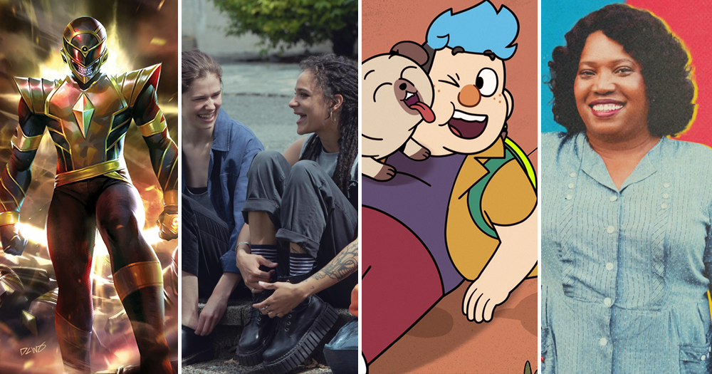 A selection of queer TV characters
