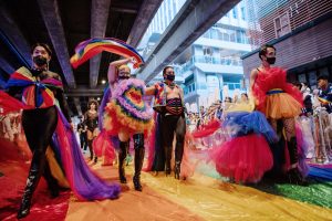 Performances during the 2022 Pride Parade in Bangkok