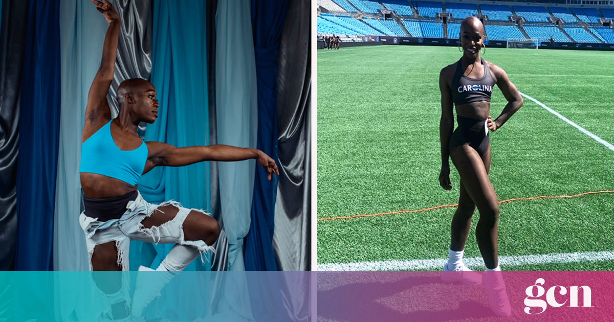 Justine Lindsay Becomes First Openly Transgender NFL Cheerleader As A  Carolina Panthers TopCat 