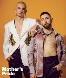 GCN Pride Issue Cover, stars from I'm Grand Mam podcast