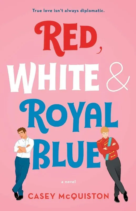 Book cover for Red White & Royal Blue