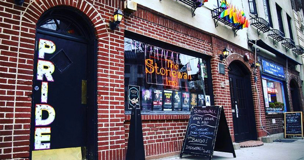 Photo of The Stonewall Inn bar. The visitor centre will open next door in 2024.