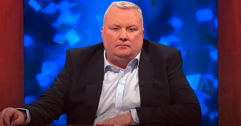 Stephen Nolan in The Nolan Show on BBC Radio Ulster, that recently aired an homophobic monkeypox segment.
