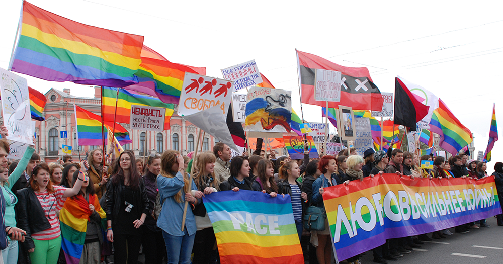 LGBTQ+ community in Russia who are affected by gay propaganda law.
