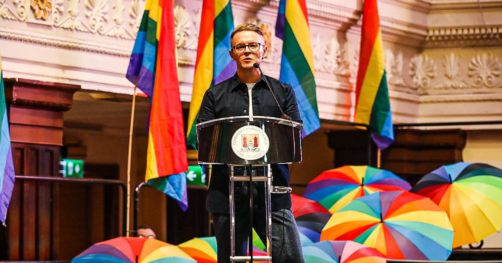 Paul Ryder hosted the first ever Work With Pride Ireland conference.