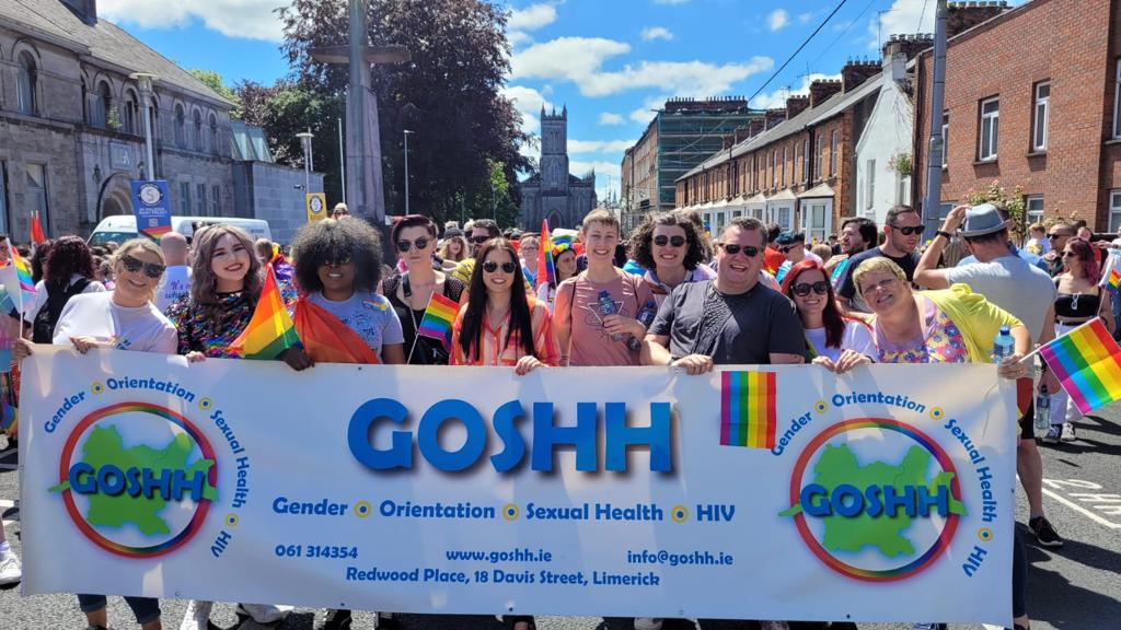 Limerick charity GOSHH celebrating Limerick pride