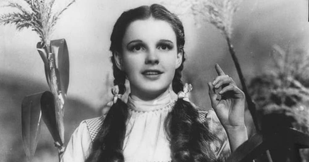 A picture of Dorothy from the Wizard of Oz original 1939 film