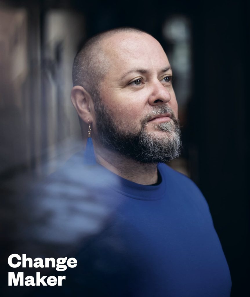 Change-maker Michael Barron on the cover of GCN Magazine Issue 374