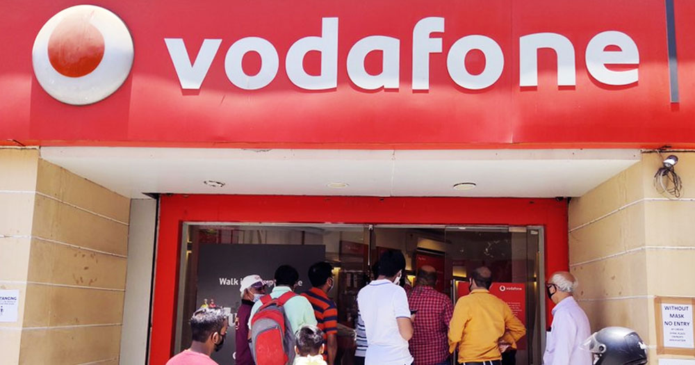 A picture of a Vodafone store that has been ordered to provide compensation for sexuality discrimination