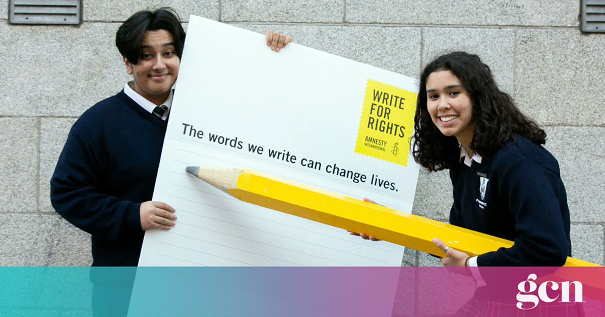 Irish Schools Join Amnesty International's Write For Rights Campaign • GCN