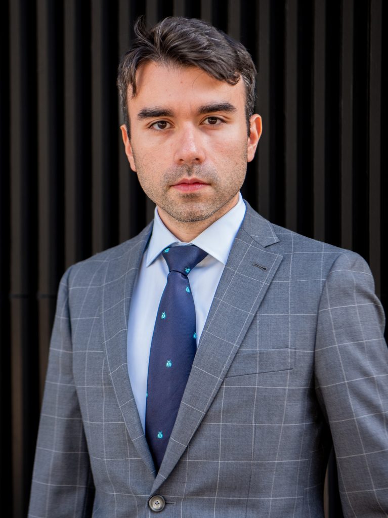 Photo of Antón Castellanos Usigli, who talked about how dating apps should help in sharing info on monkeypox.