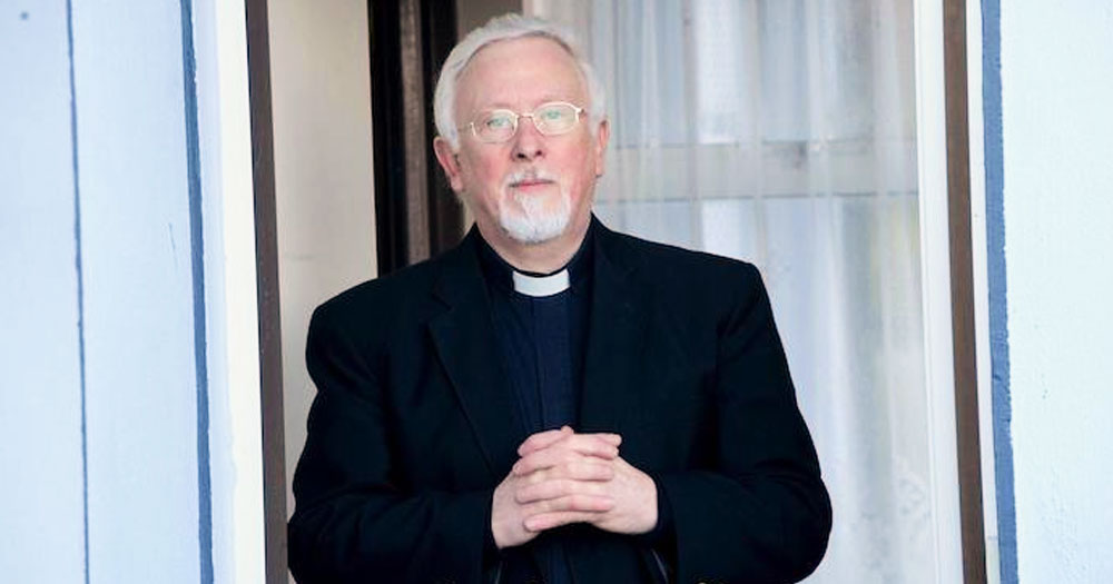 Photo of Fr Sheehy, a Kerry priest who delivered an anti-LGBTQ+ sermon.