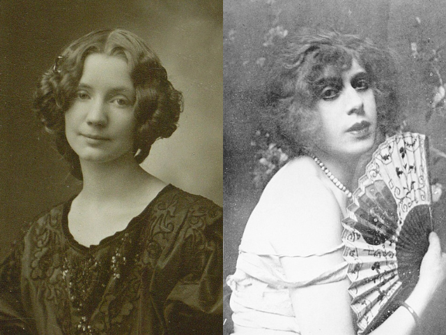 Gerda Gottlieb, left, and Lili Elbe, right, were one of the first relationships between a cis woman and a transgender woman.