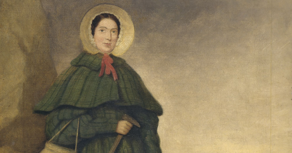 Portrait of Mary Anning.